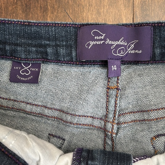 NYDJ Marylin Straight Leg Dark Wash Jeans - Picture 8 of 11